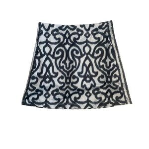 NWT Gretchen Scott Skippy Skort Black/Tan abstract Small Golf Athleisure